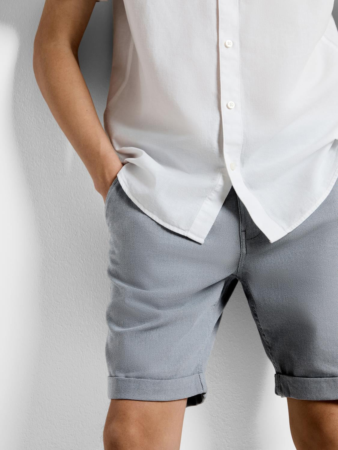 Luton Flex Shorts - Blå/ Bering Sea