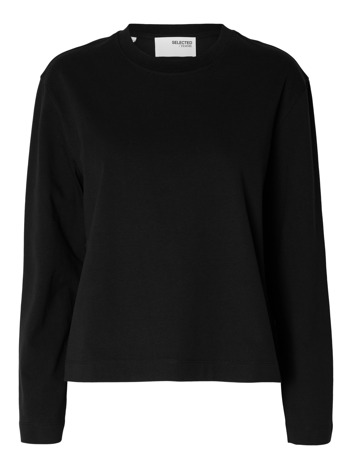Essential Boxy T-Skjorte - Black