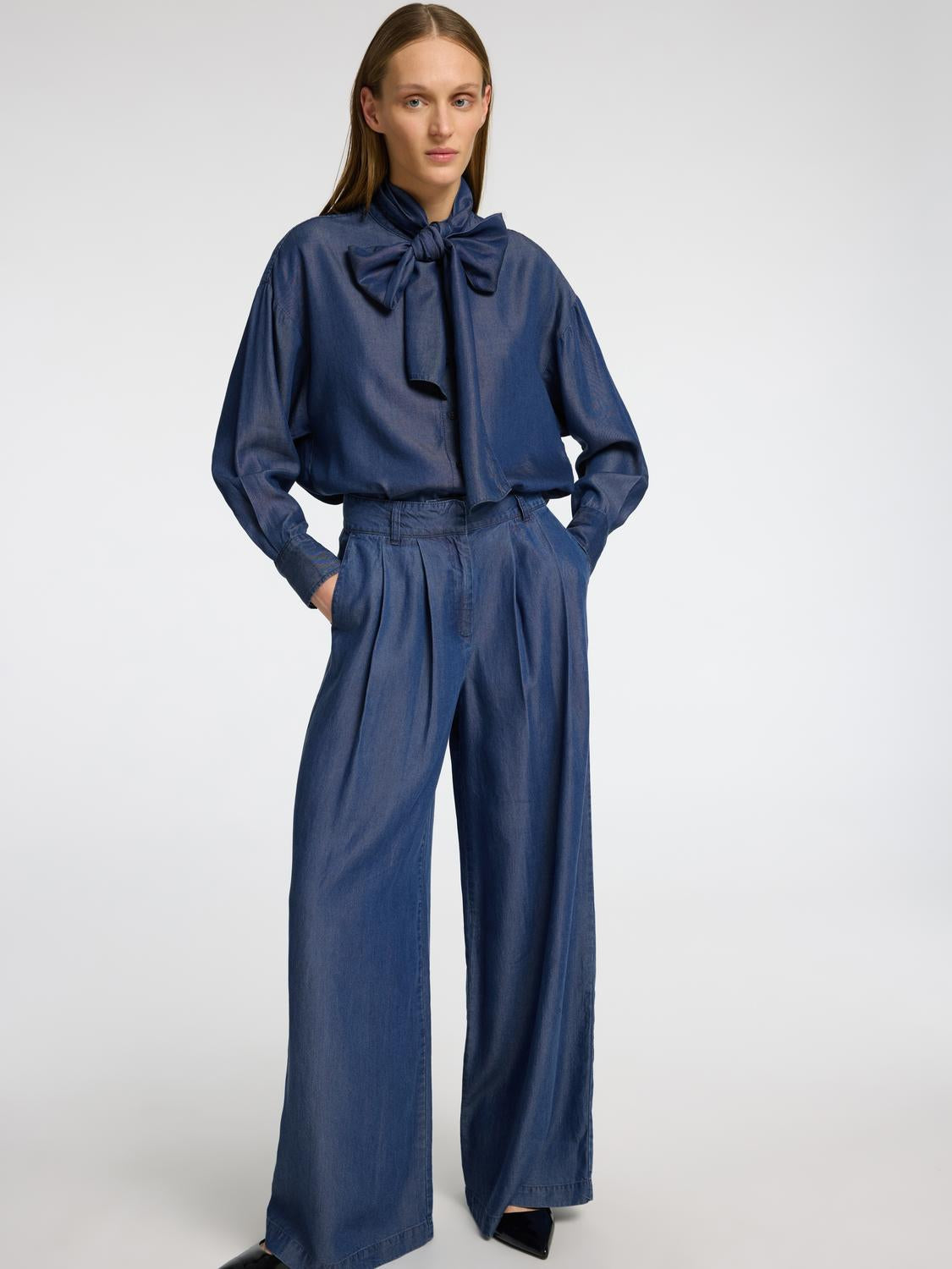 Janna Bukser - Blå/ Dark Blue