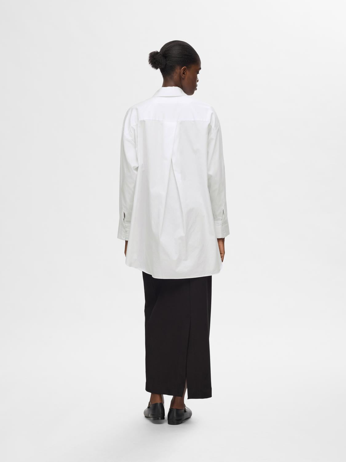 Aura Skjorte - Hvit/ Bright White