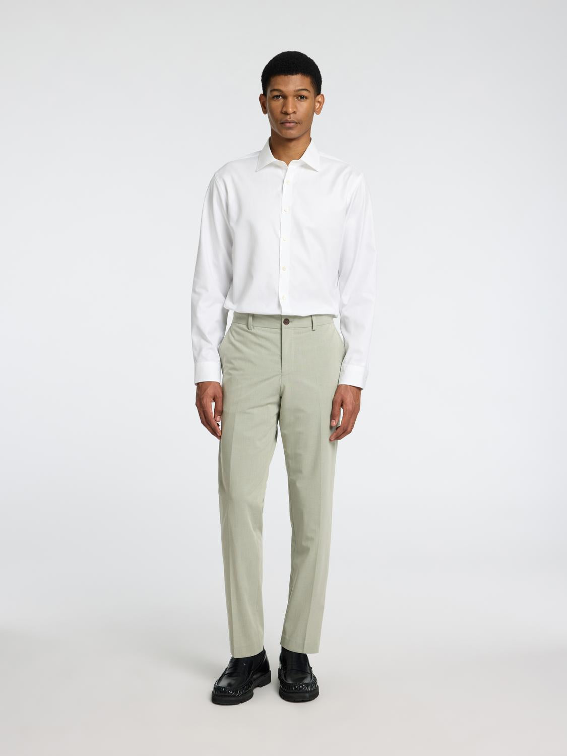 Slim Ethan Skjorte - Hvit/ Bright White