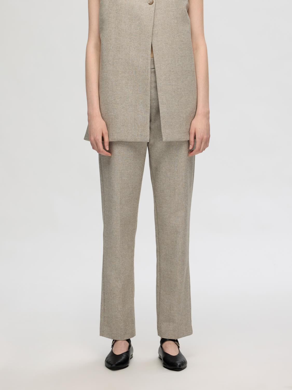 Vivie Bukser - Beige/ Sandshell