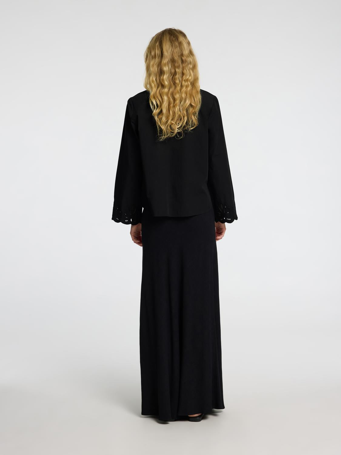 Dahlia LS Skjorte - Sort/ Black