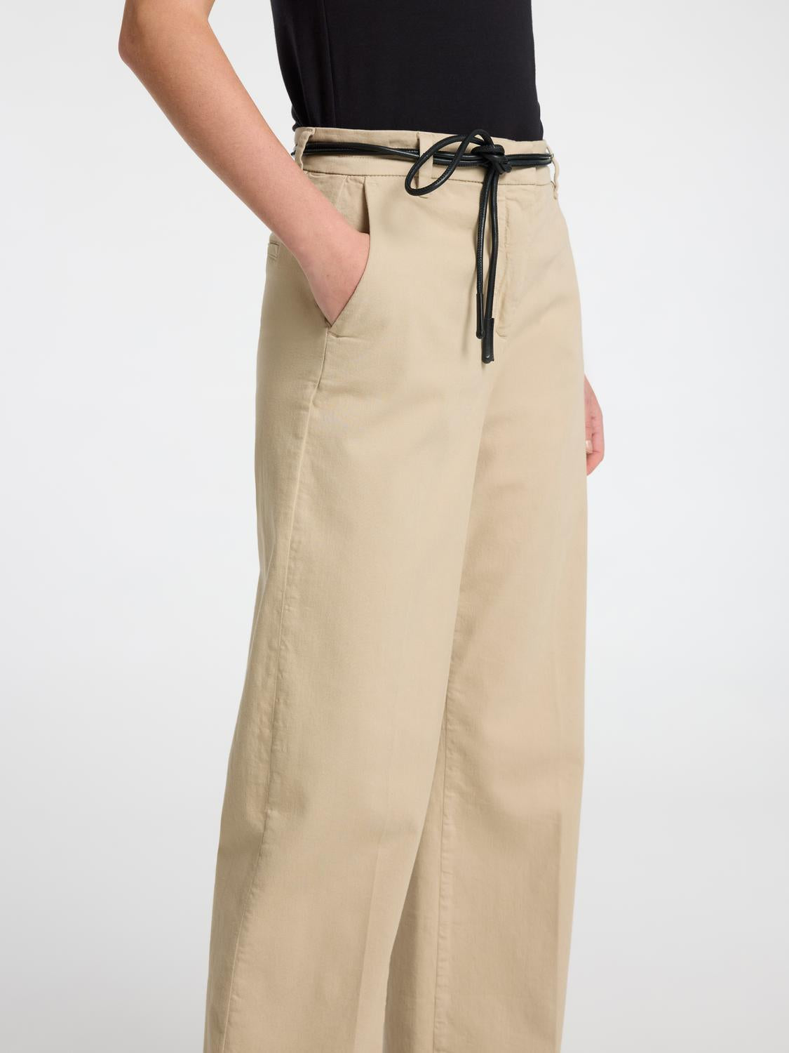 Vera Rita Chinos - Beige/ Island Fossil