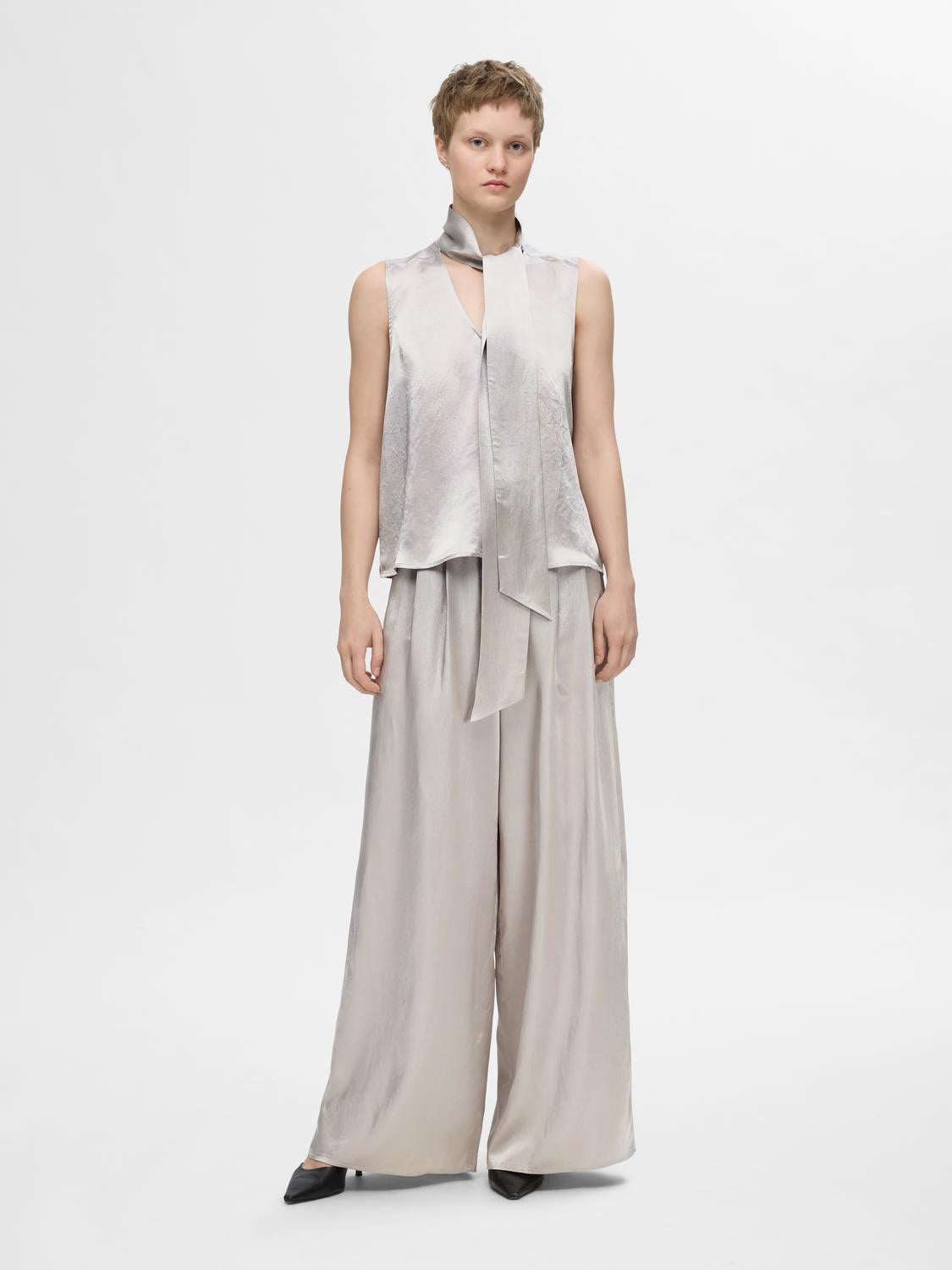 Selene Topp - Beige/ Dove