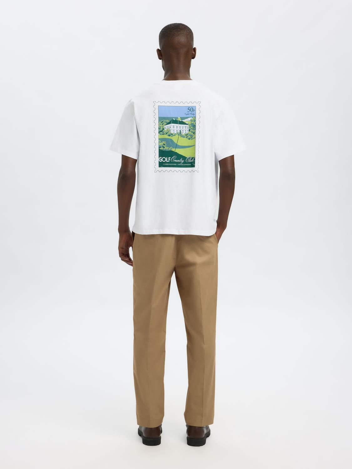 Bosma T-Shirt - Hvit/ Bright White