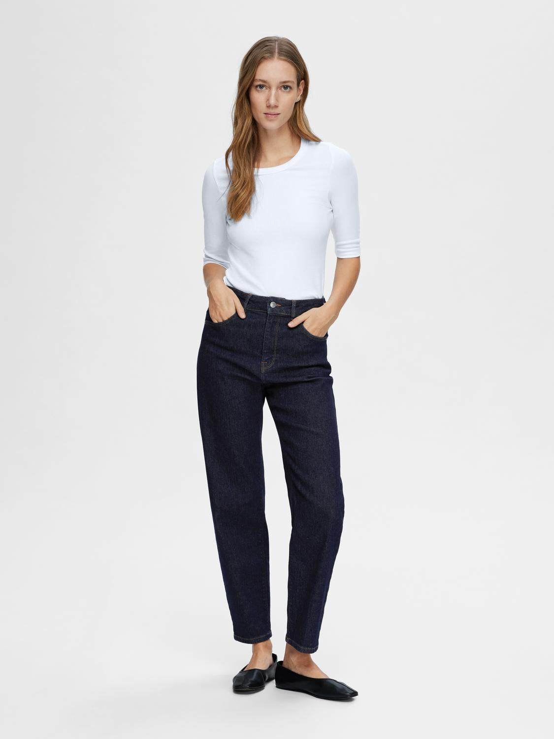 Dianna Topp - Hvit/ Bright White