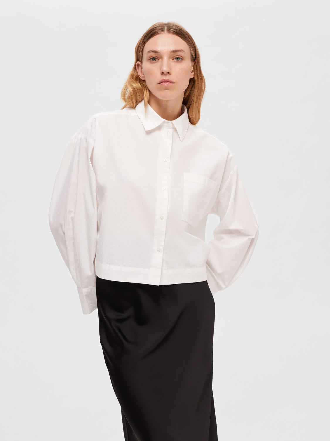 Astha Skjorte  - Hvit/ Bright White