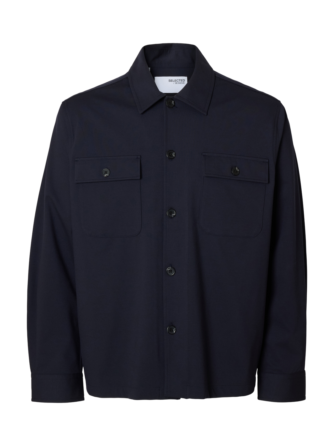 Lorent Overshirt - Blå/ Dark Sapphire