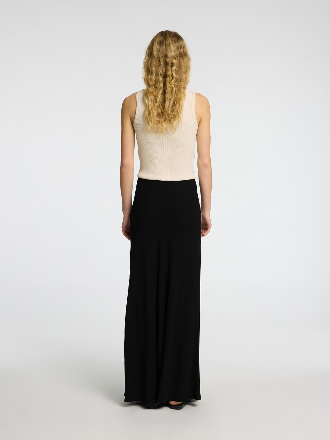 Viva-Lena Langt Skjørt - Sort/ Black