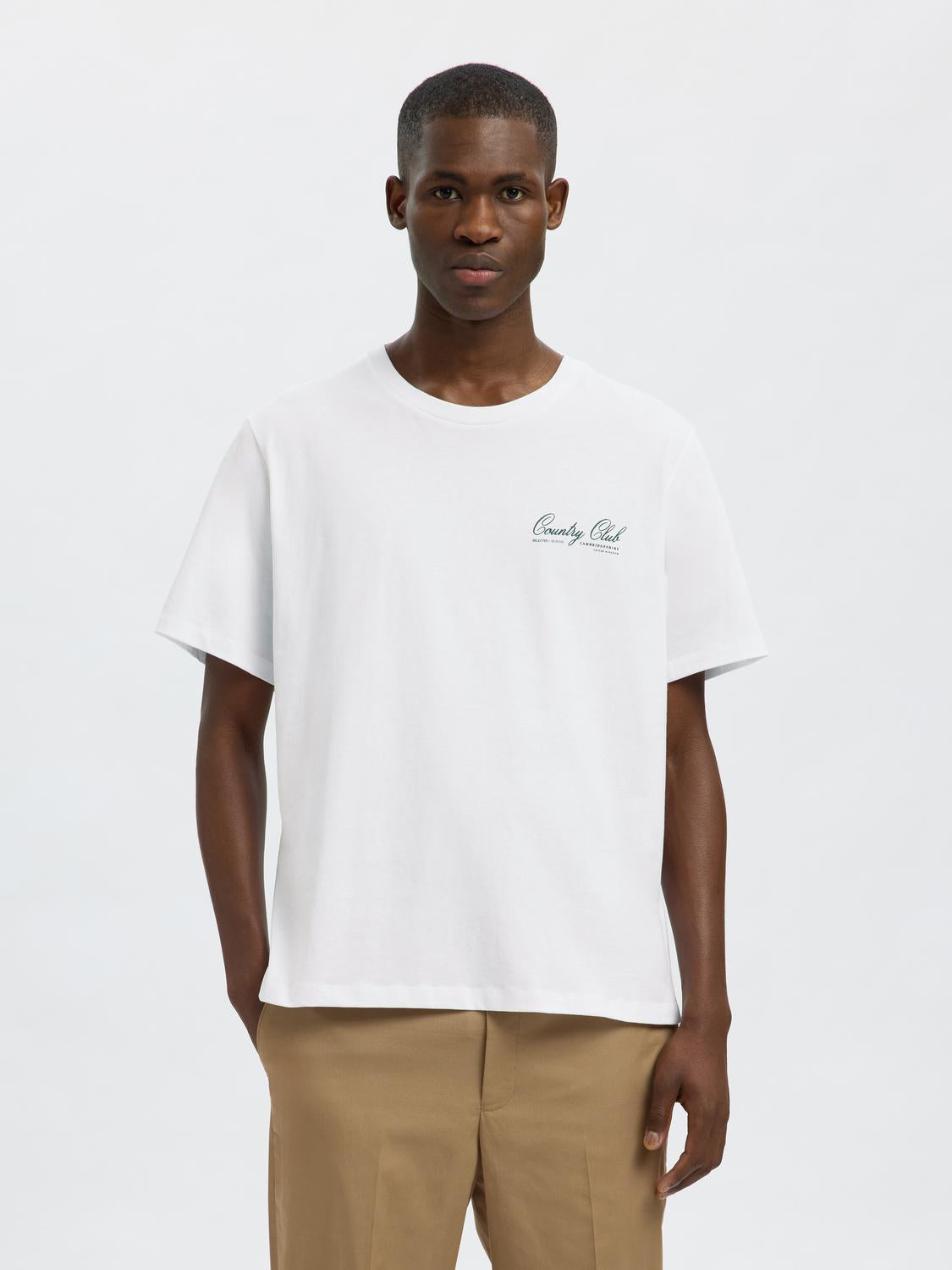 Bosma T-Shirt - Hvit/ Bright White