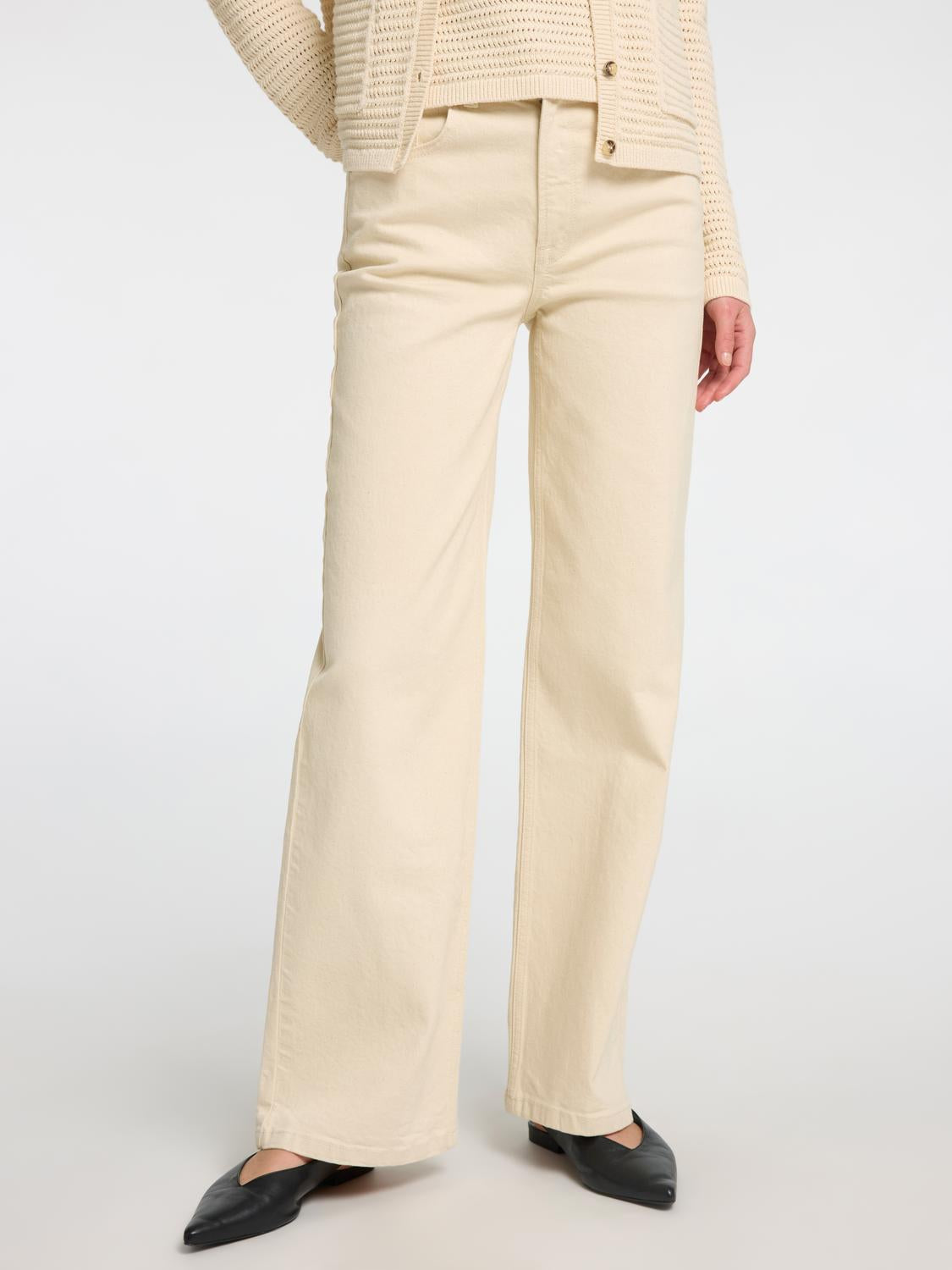 Alice Jeans - Beige/ Ecru