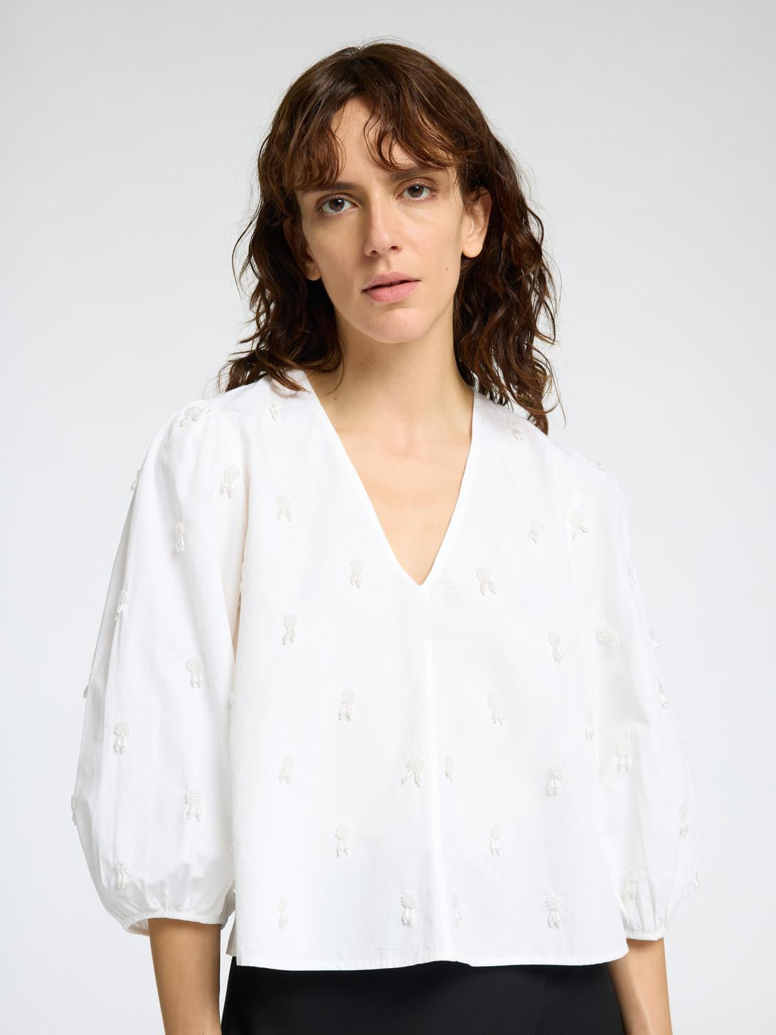 Galia Topp - Hvit/ Bright White