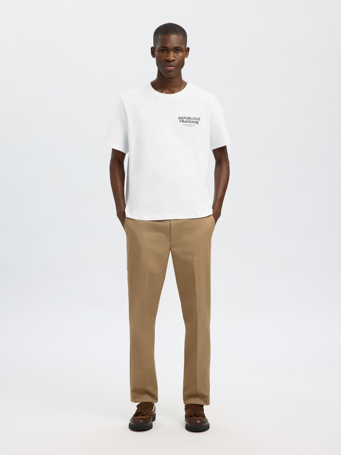 Bosma T-Shirt - Hvit/ Bright White