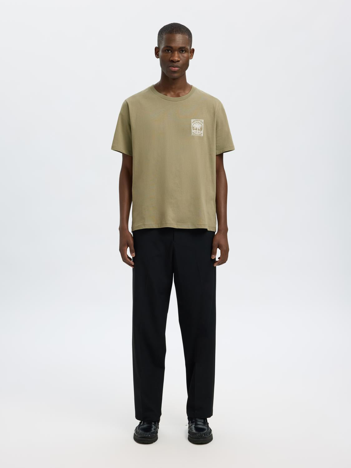 Bosma T-Shirt - Grønn/ Vetiver