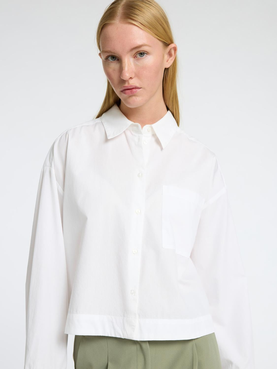 Astha Skjorte - Hvit/ Bright White