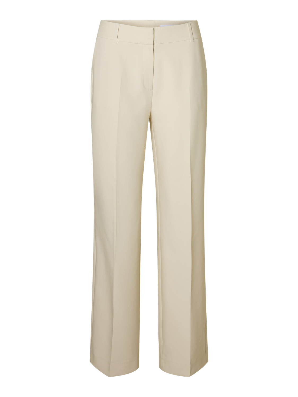 Rita Wide DRessbukser - Beige/ Birch