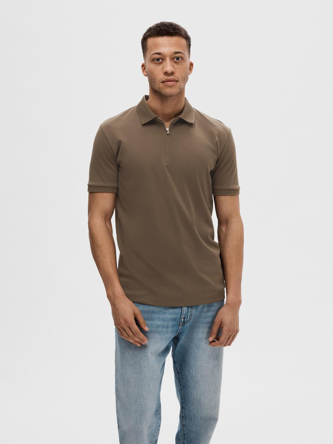 Fave Polo-Skjorte - Brun/ Morel