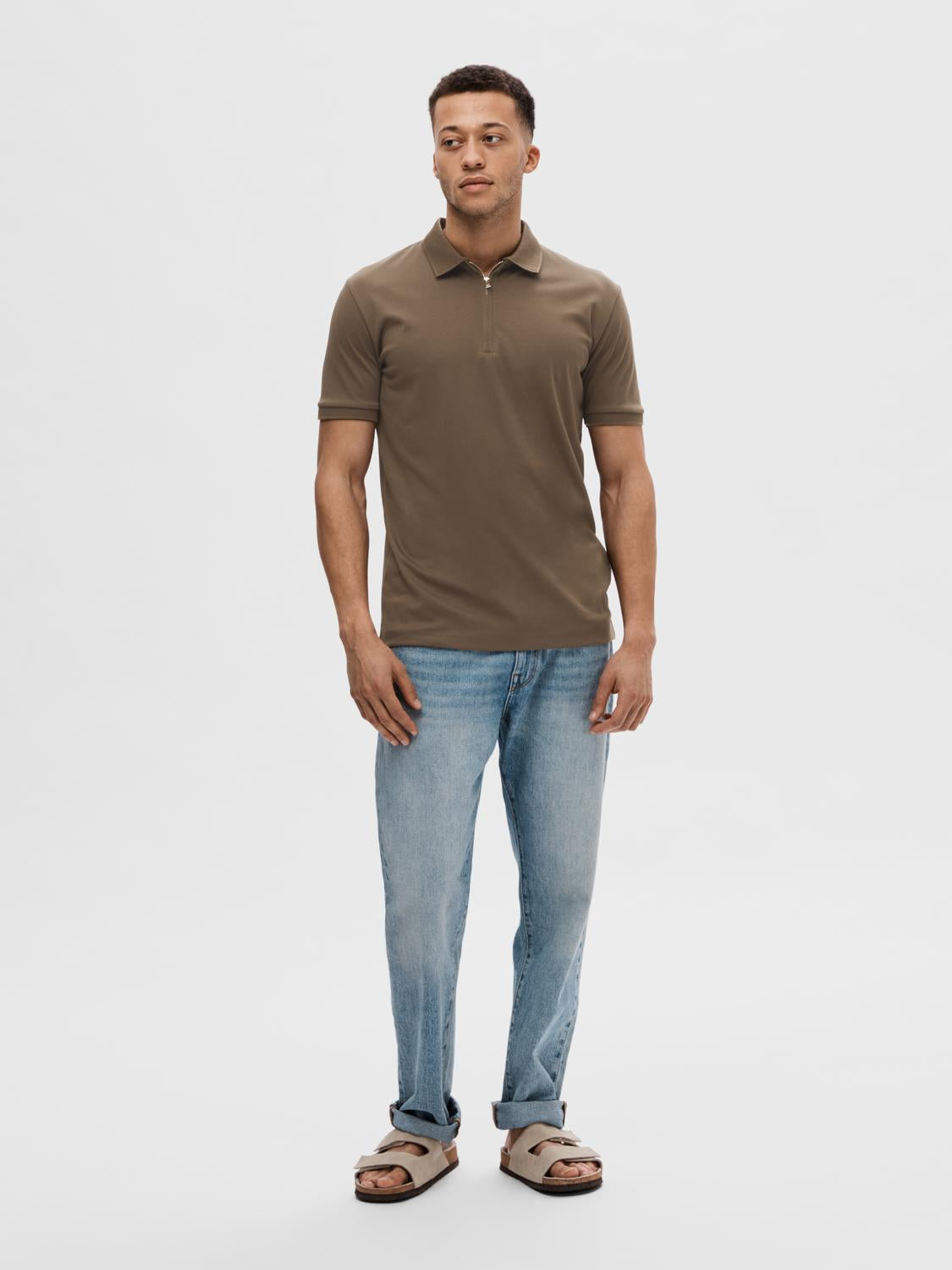 Fave Polo-Skjorte - Brun/ Morel
