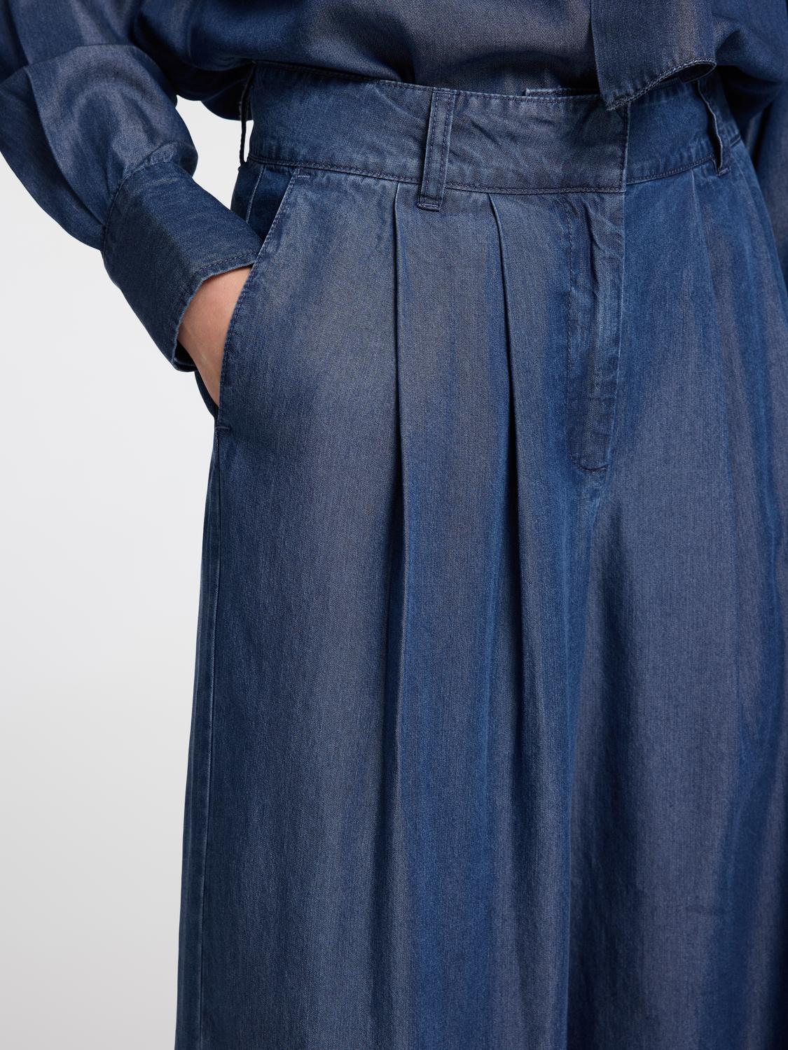 Janna Bukser - Blå/ Dark Blue