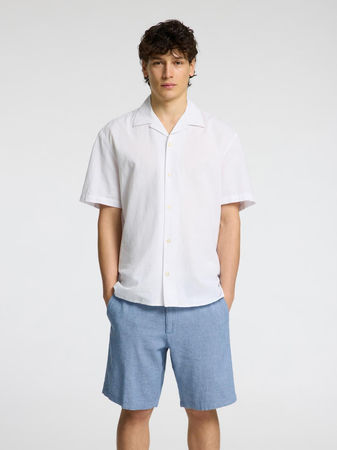 Regular Brody Shorts - Blå/ Cashmere Blue