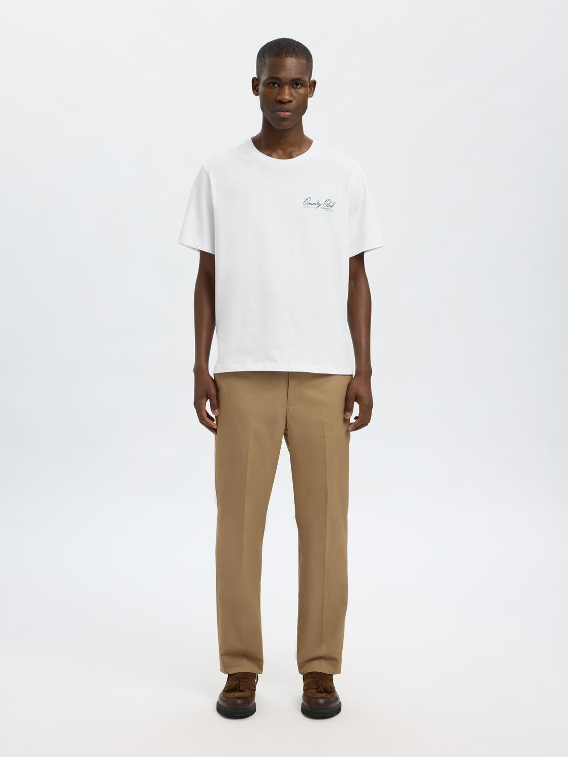 Bosma T-Shirt - Hvit/ Bright White
