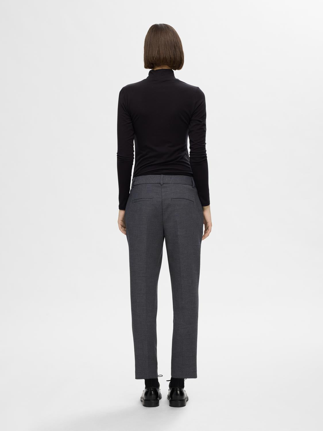 Rita Ria bukser - Grå/ Dark Grey Melange