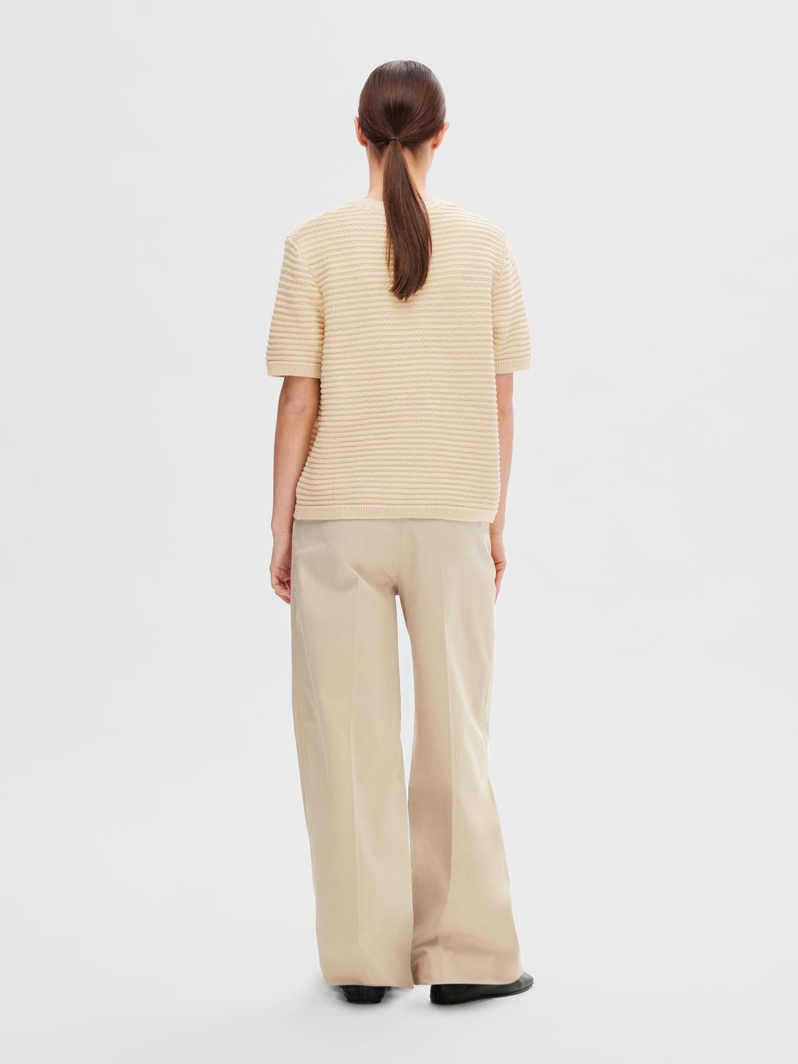 Dora genser - Beige/ Birch