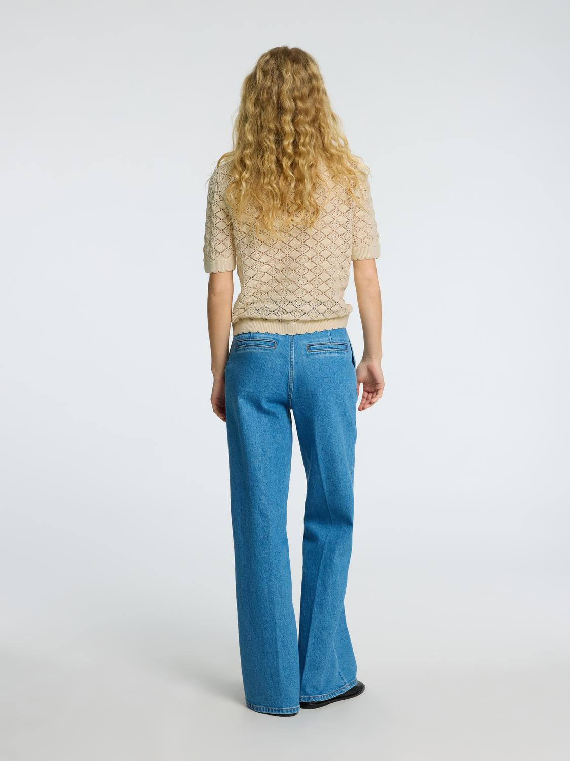 Sofia Strikket Cardigan - Beige/ Birch