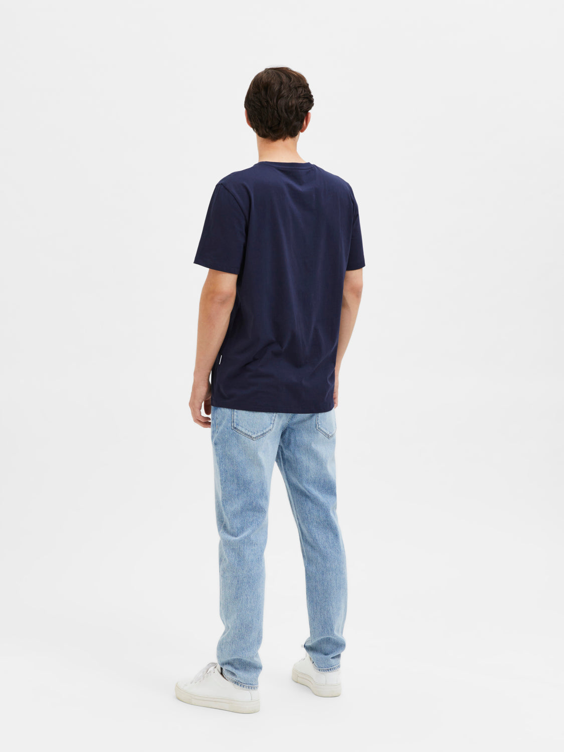 SELECTED HOMME - ASPEN T-Shirt - Navy Blazer