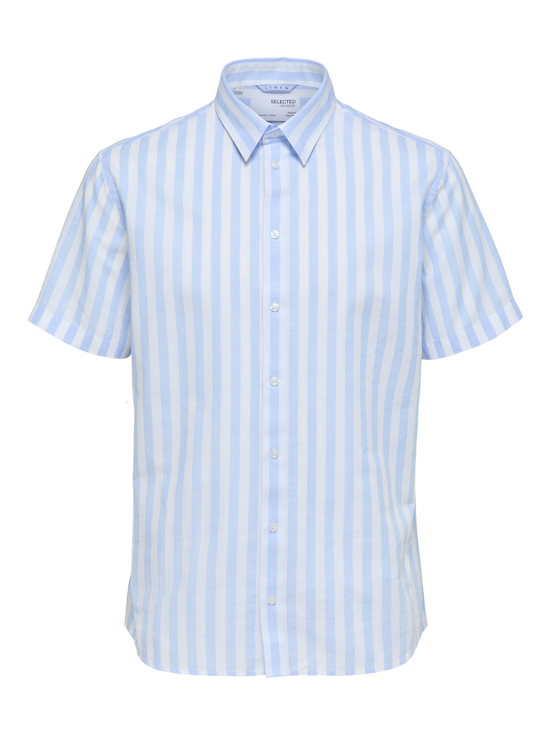 Regular Sun Kort Arm Skjorte - Cashmere Blue