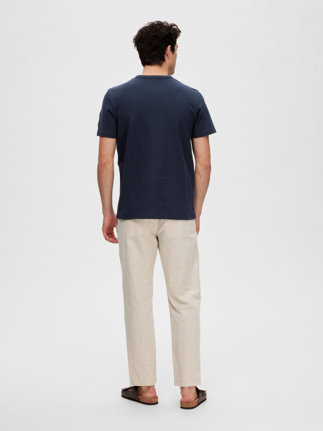 SELECTED HOMME - JOSEPH T-Shirt - Sky Captain