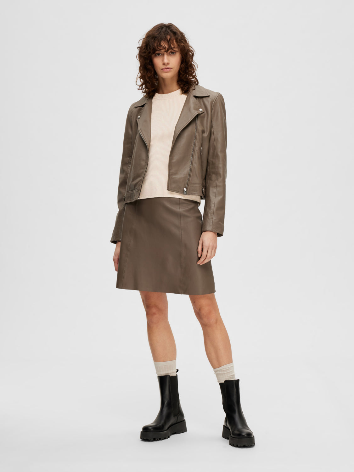 Mala genser - Beige/ Birch