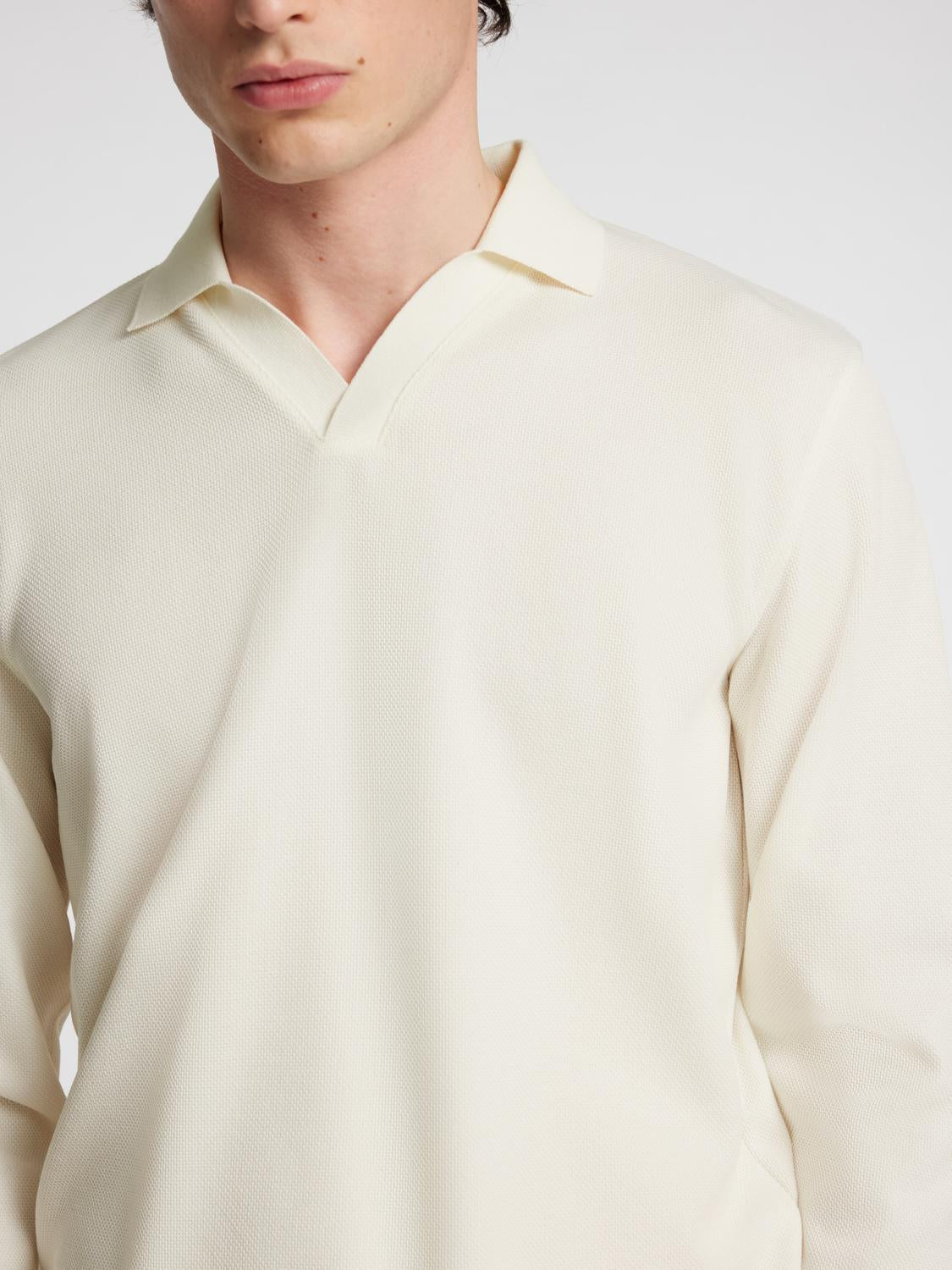 Phil Polo-Skjorte - Beige/ Egret