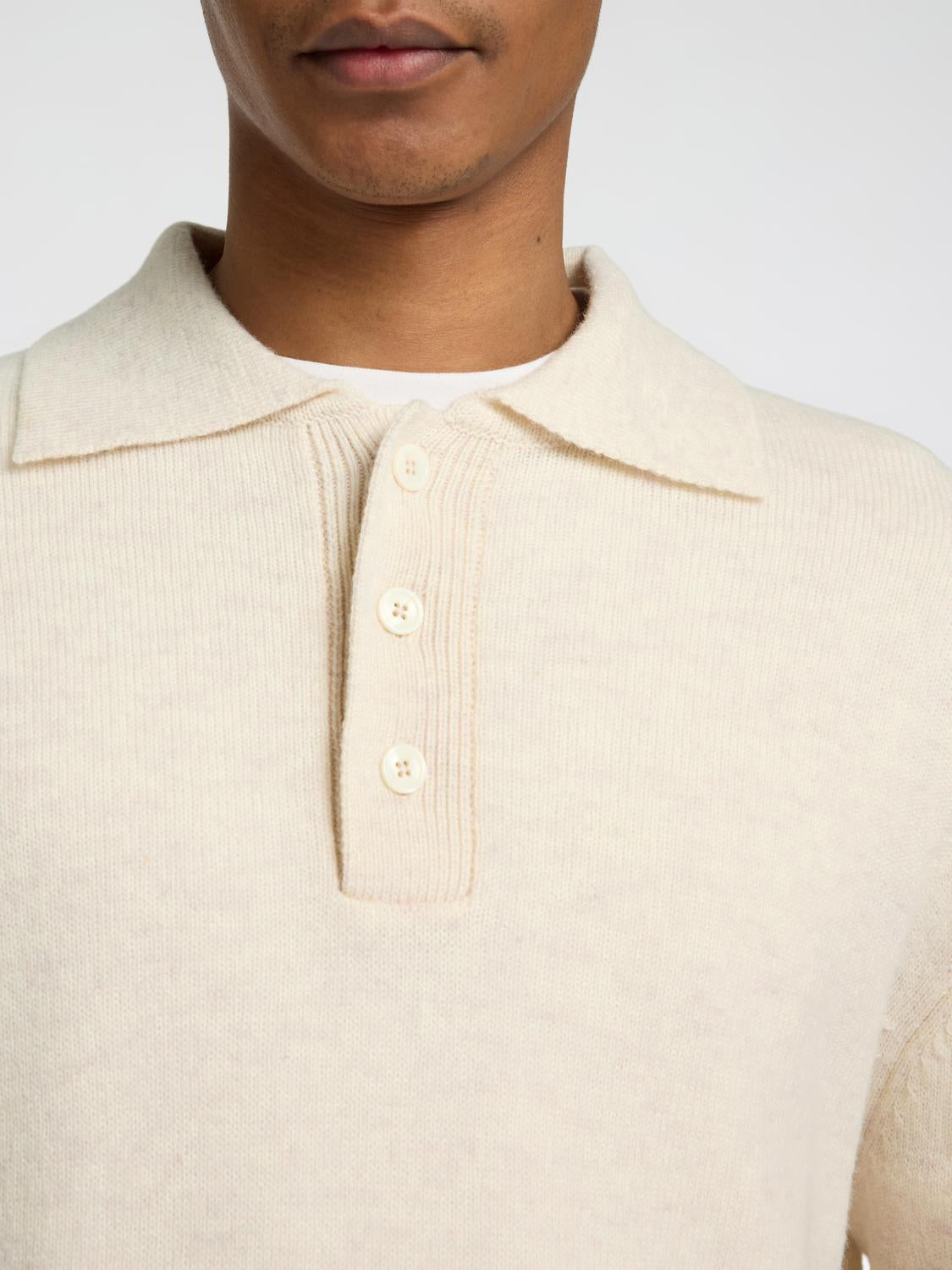 Reuben Ull Genser - Beige/ Egret