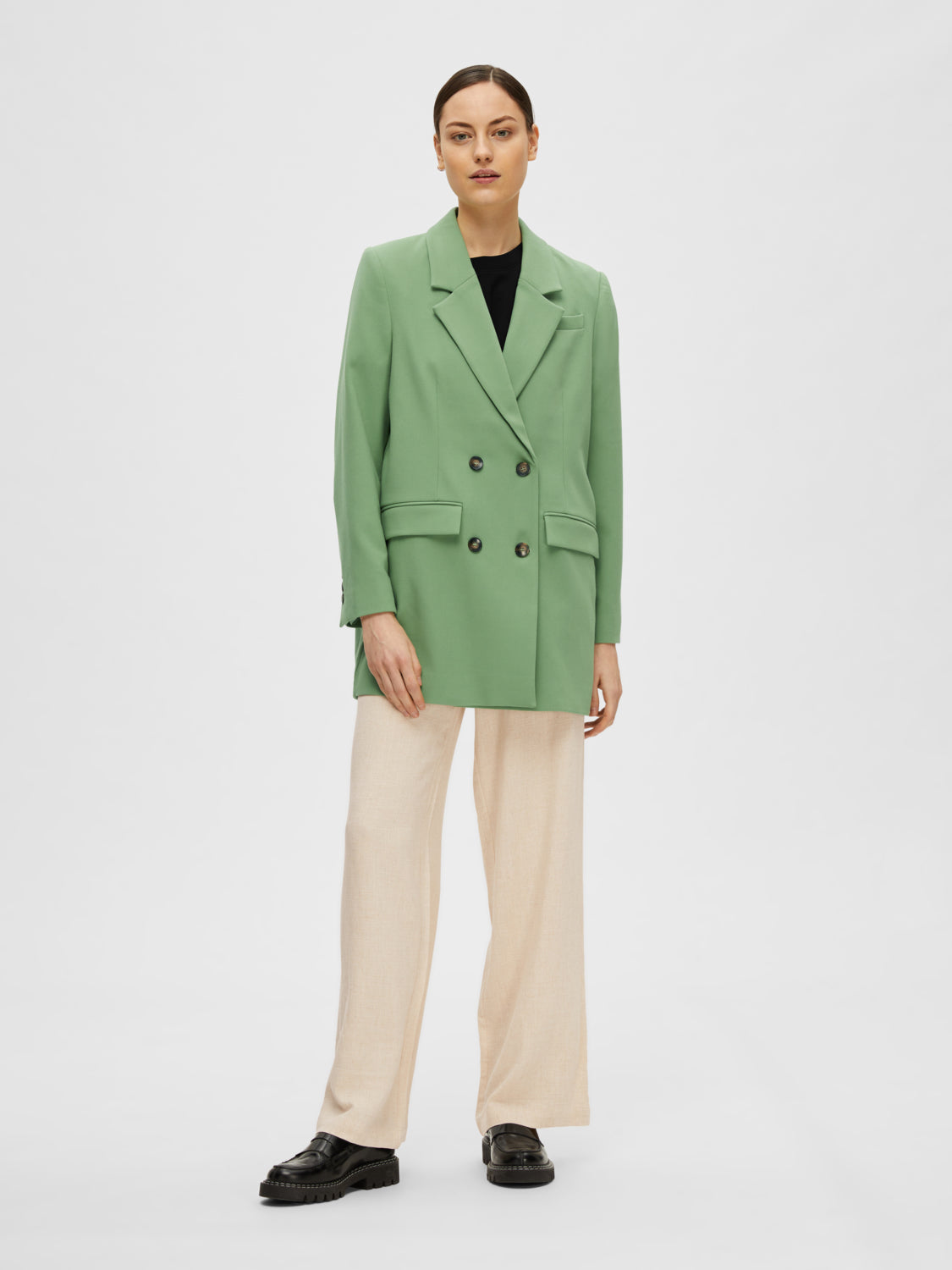Viva Gulia Linbukse - Beige/ Sand