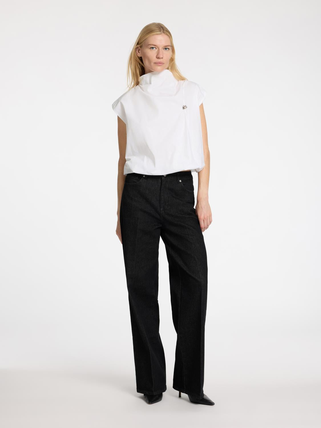 Delia Topp - Hvit/ Bright White
