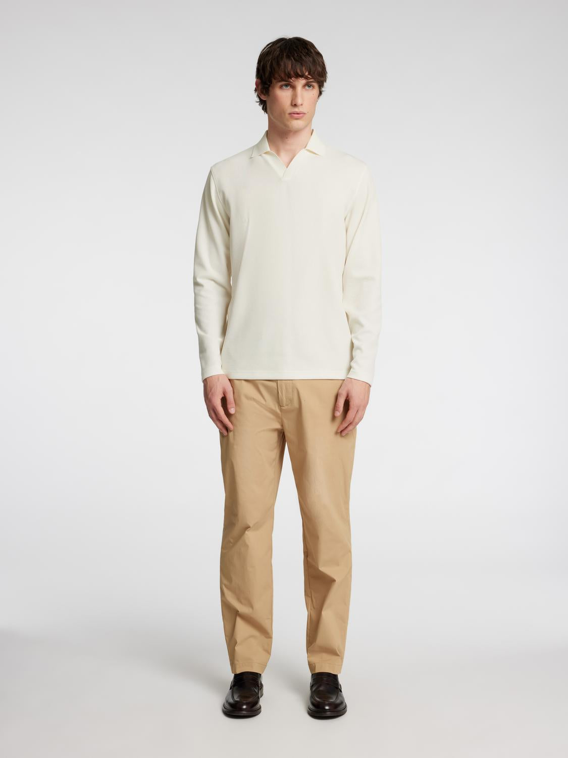 Phil Polo-Skjorte - Beige/ Egret