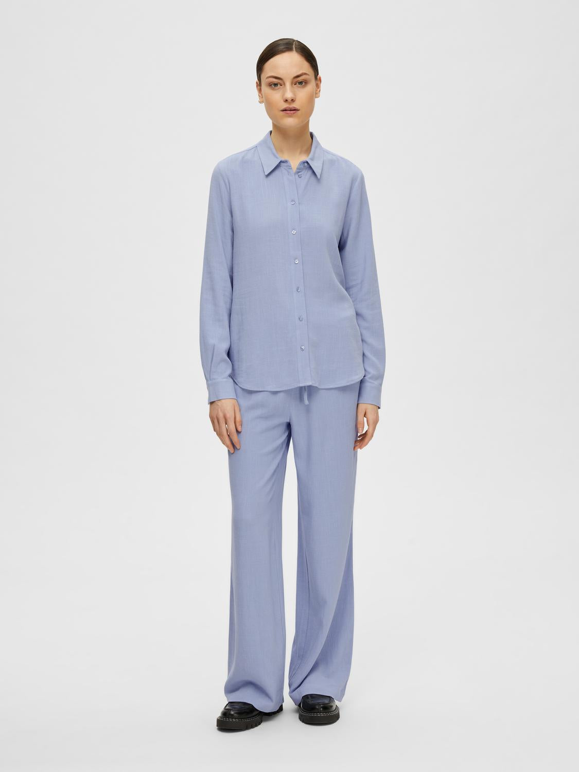SLFVIVA Shirt - Blue Heron