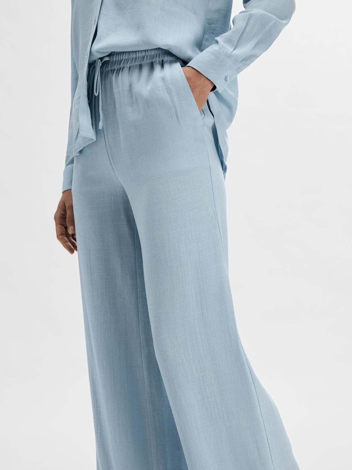 Viva Gulia linbukse - LyseBlå/ Cashmere Blue