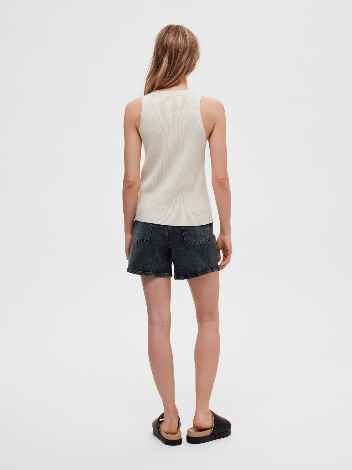 Solina Topp - Beige/ Birch
