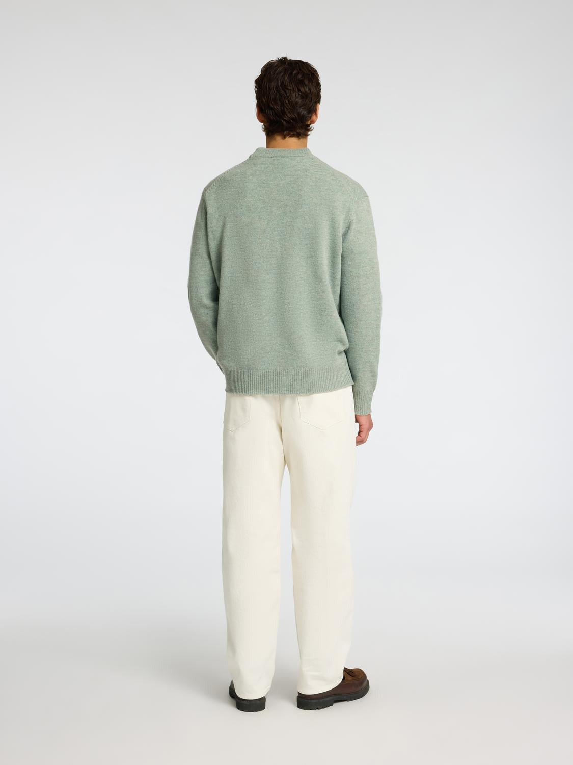Reuben Ull Genser - Grønn/ Iceberg Green