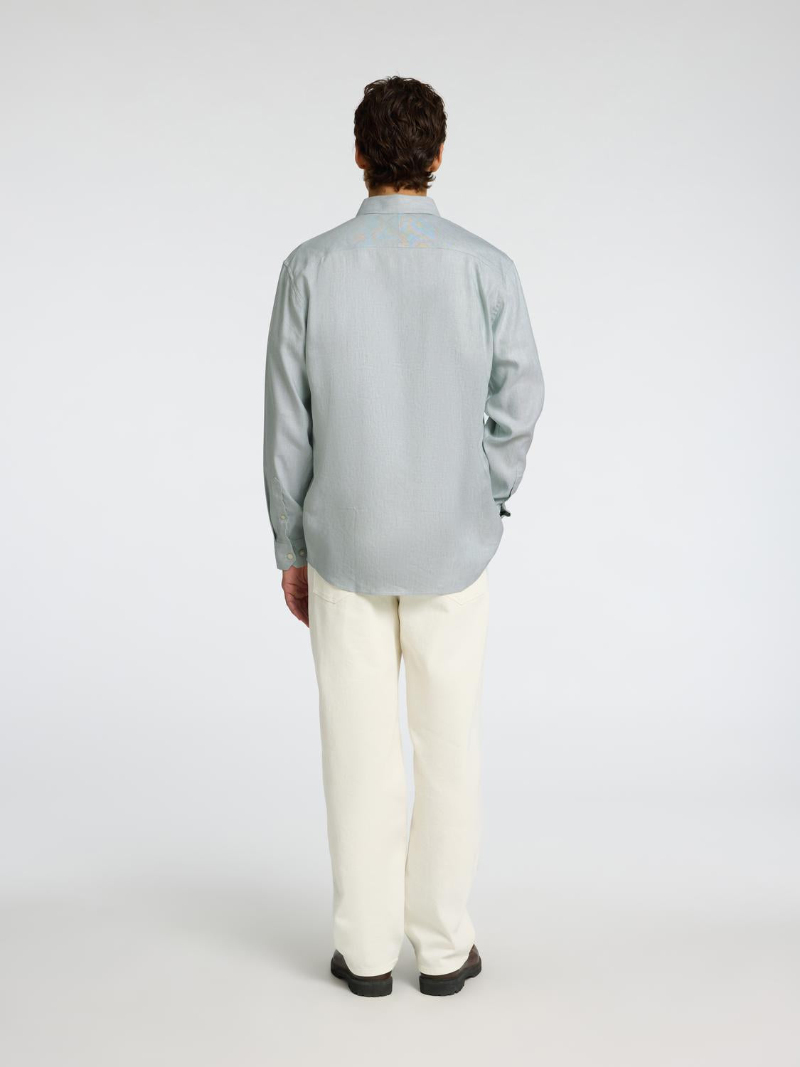 Regular Leo Skjorte - Grønn/ Iceberg Green