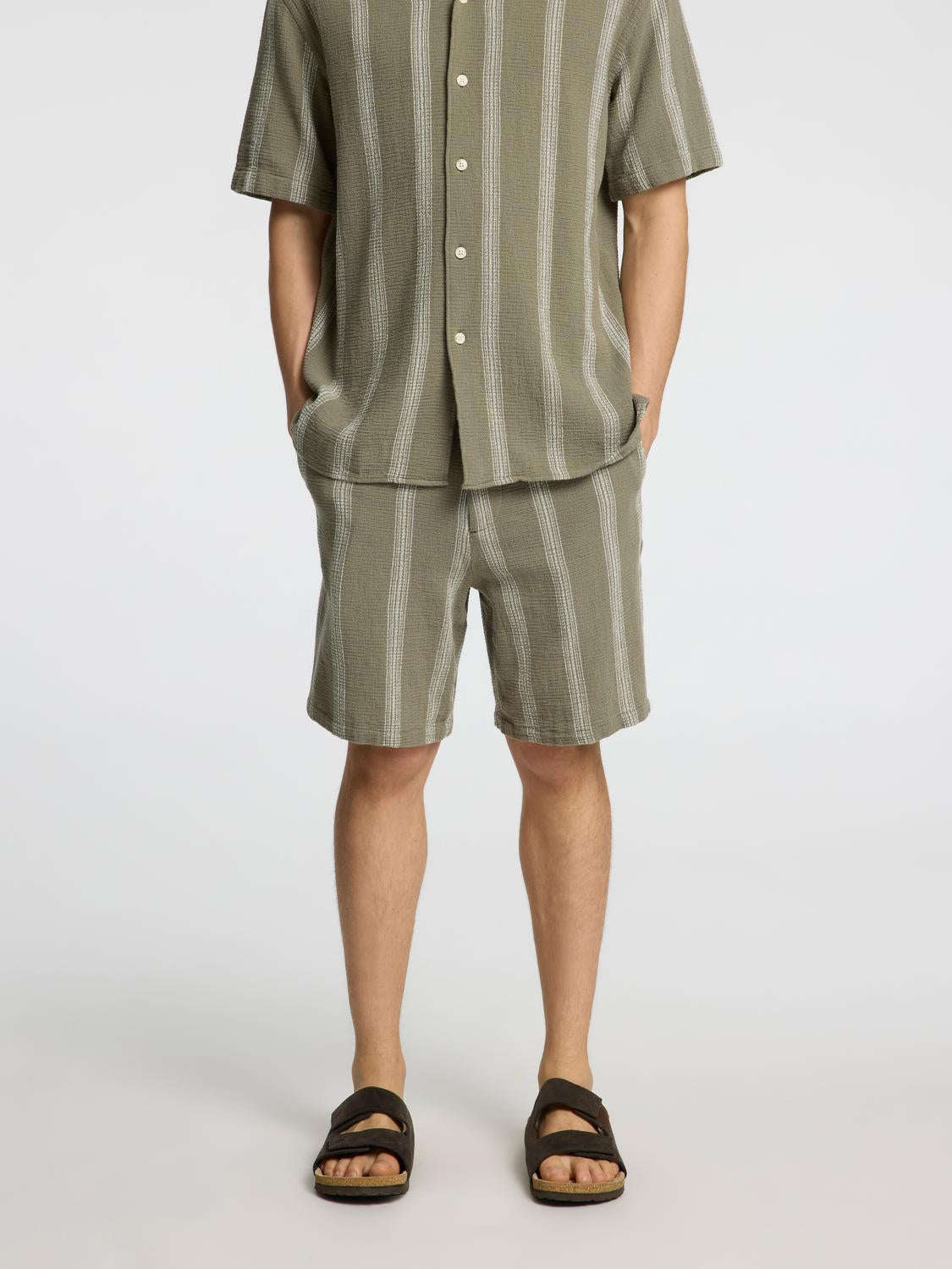 Reg Sal Shorts - Grønn/ Vetiver