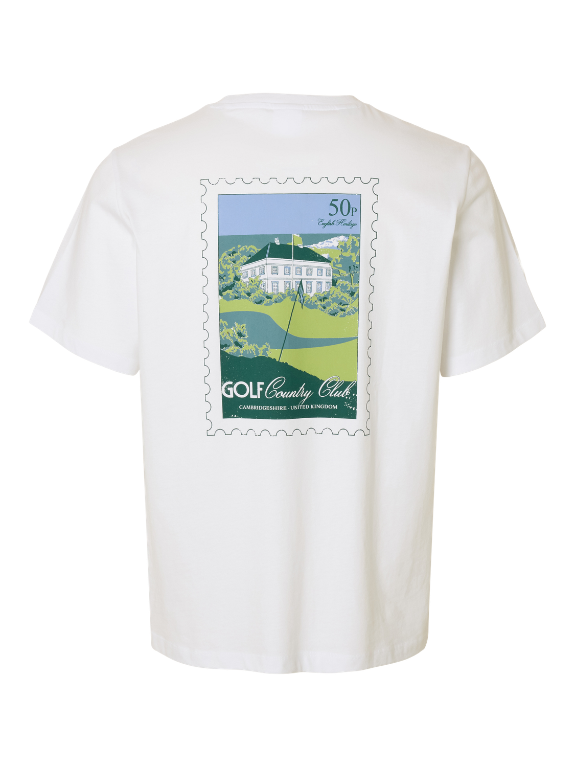 Bosma T-Shirt - Hvit/ Bright White