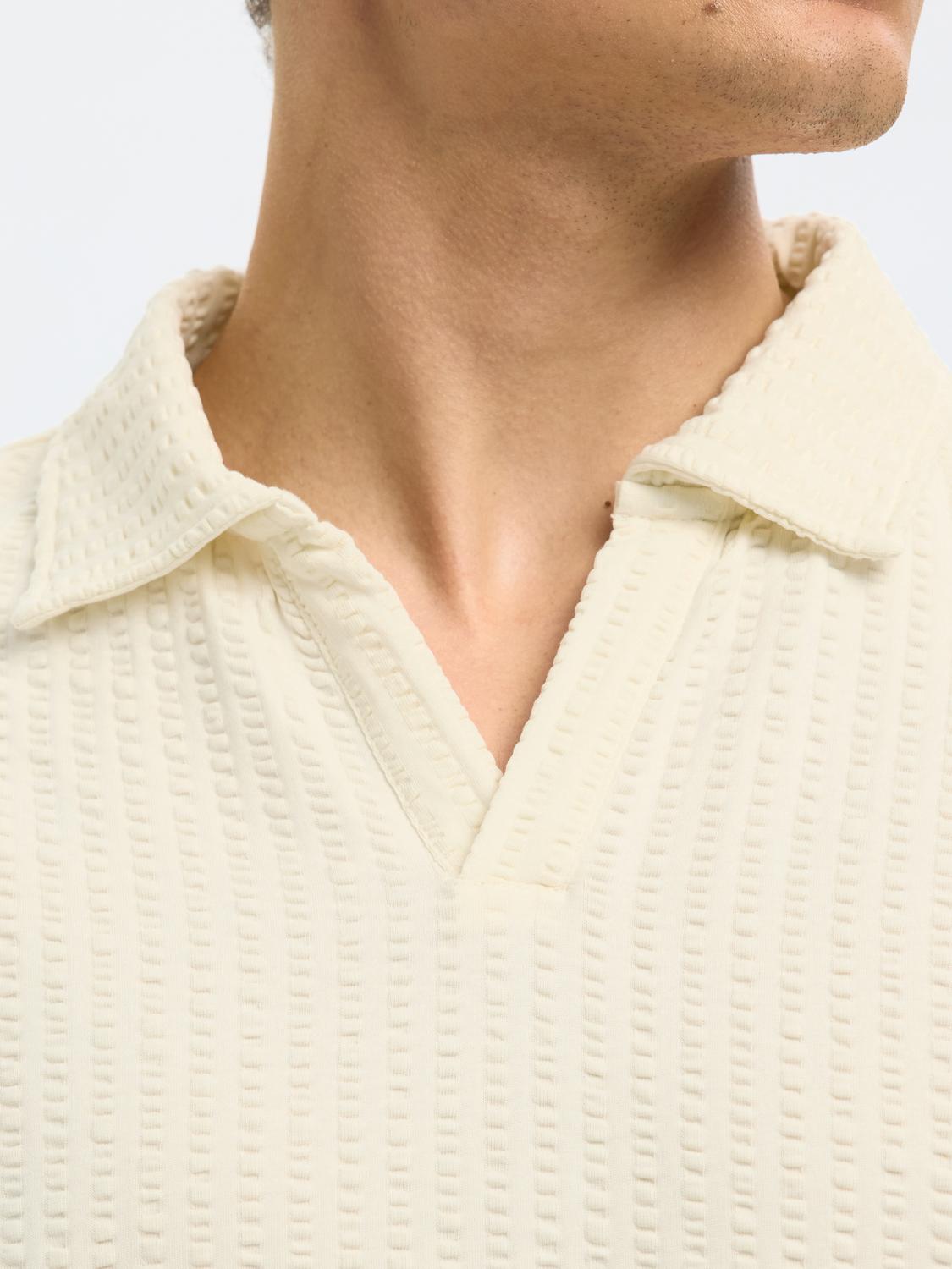 Blake Polo-Skjorte - Beige/ Egret