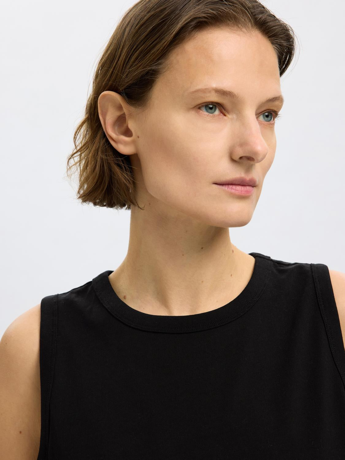 Essential Tank-Top - Sort/ Black