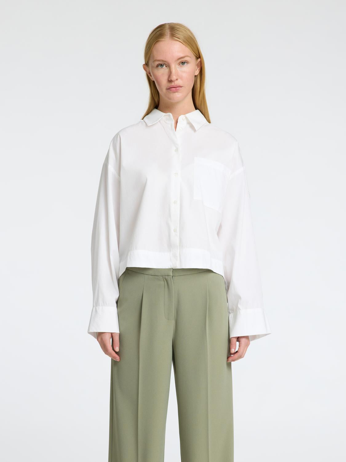 Astha Skjorte - Hvit/ Bright White