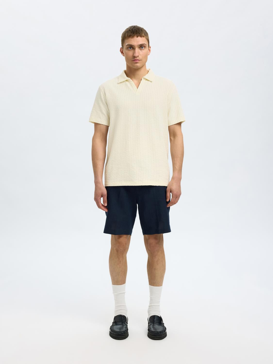 Blake Polo-Skjorte - Beige/ Egret