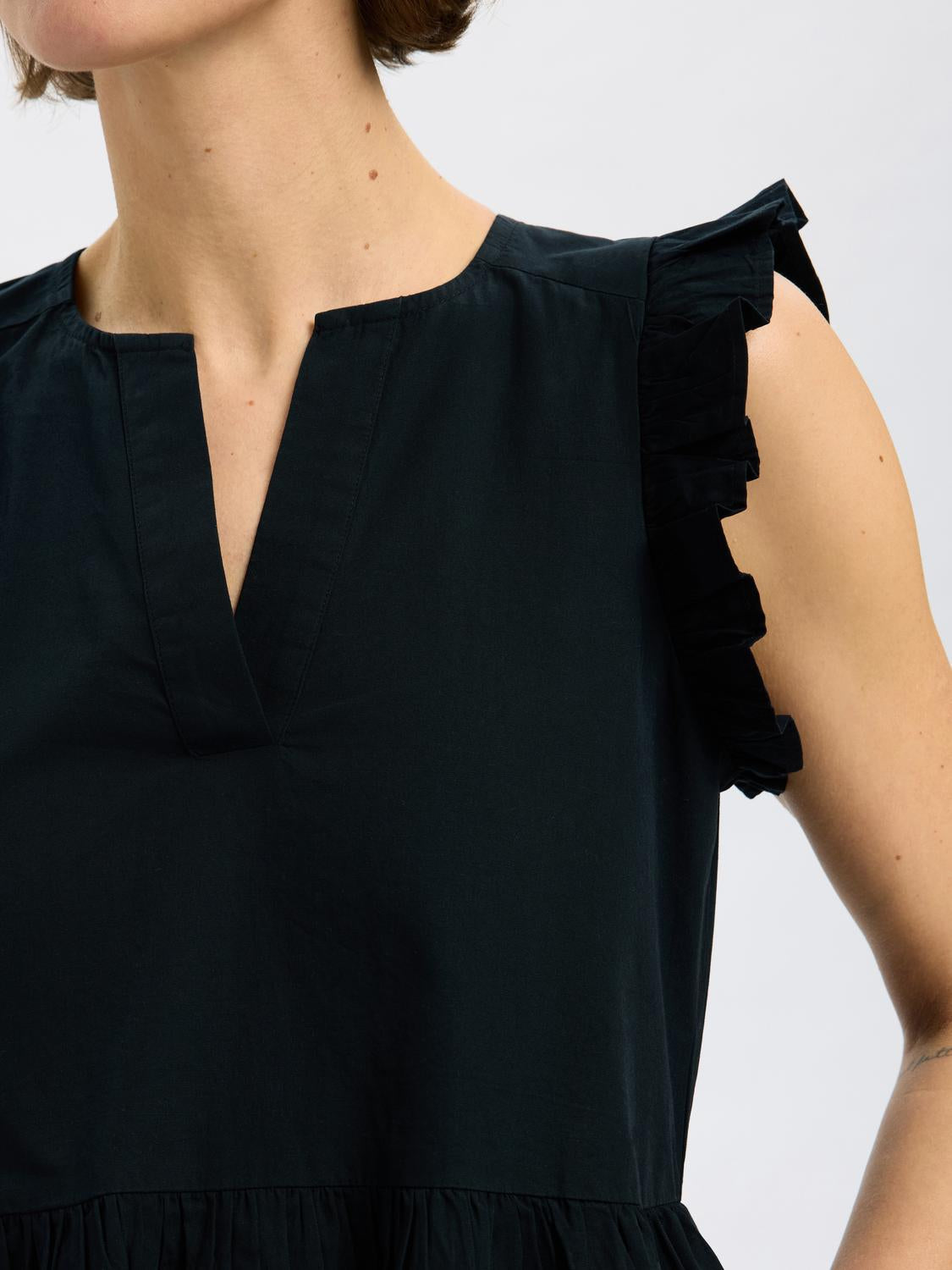 Blair Ida Lang Kjole - Sort/ Black